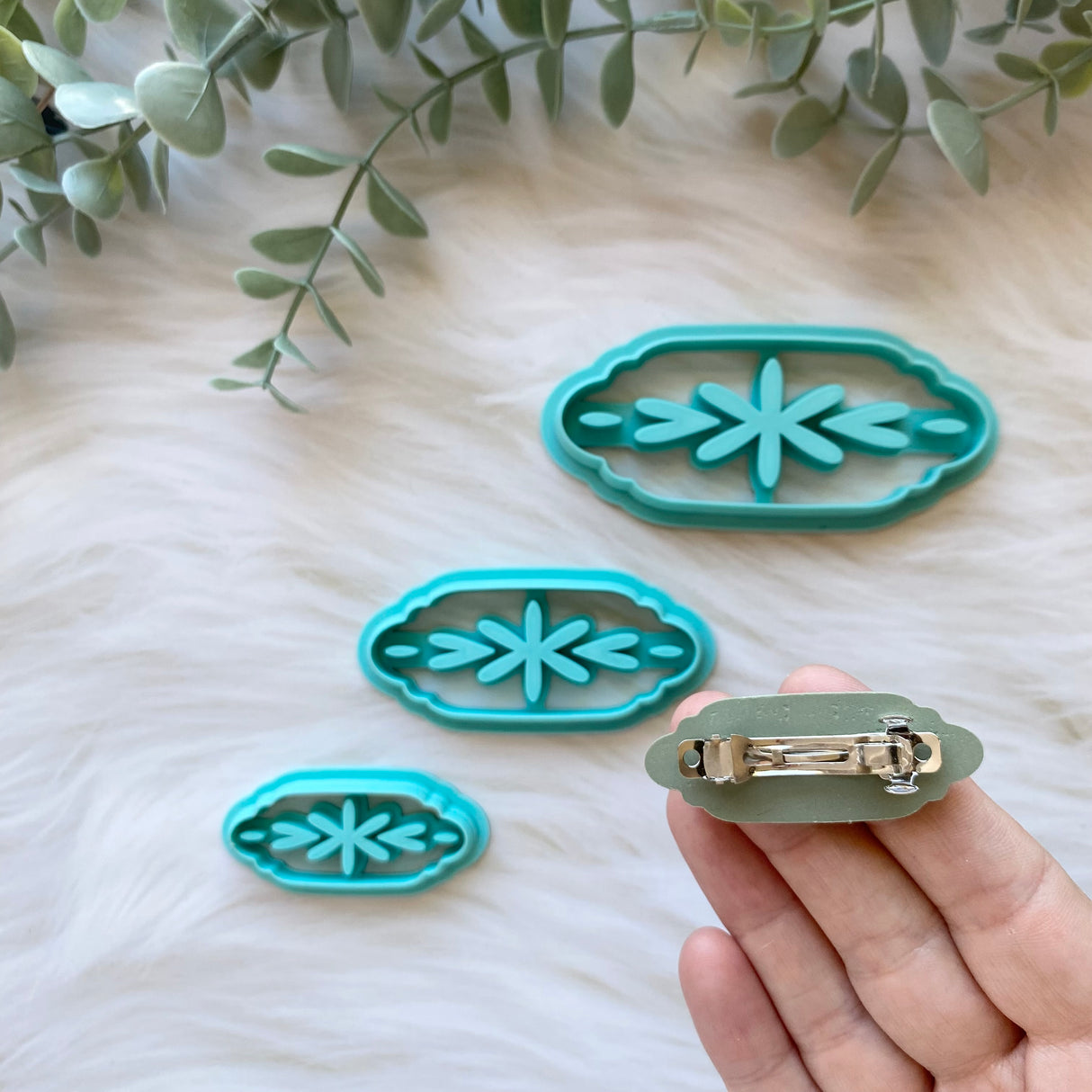 Moroccan Arabesque Hair Clip Cutter