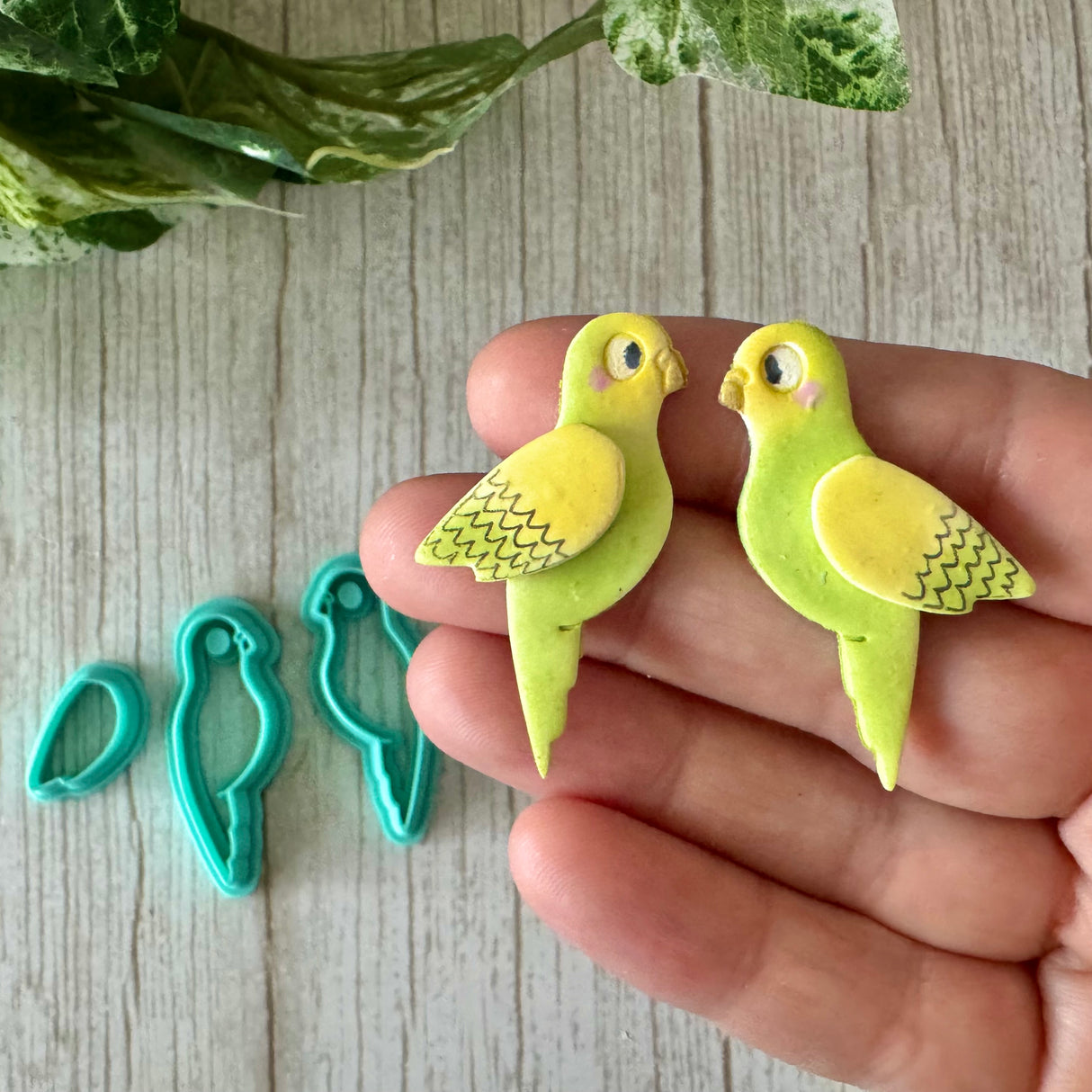 Parrot Bird Stacks Cutter Set
