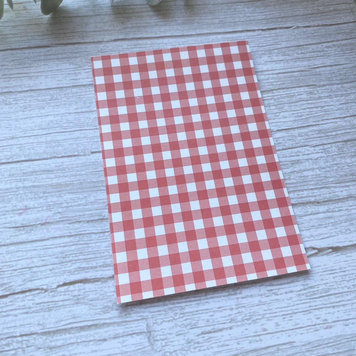 Gingham - Water Soluble Transfer