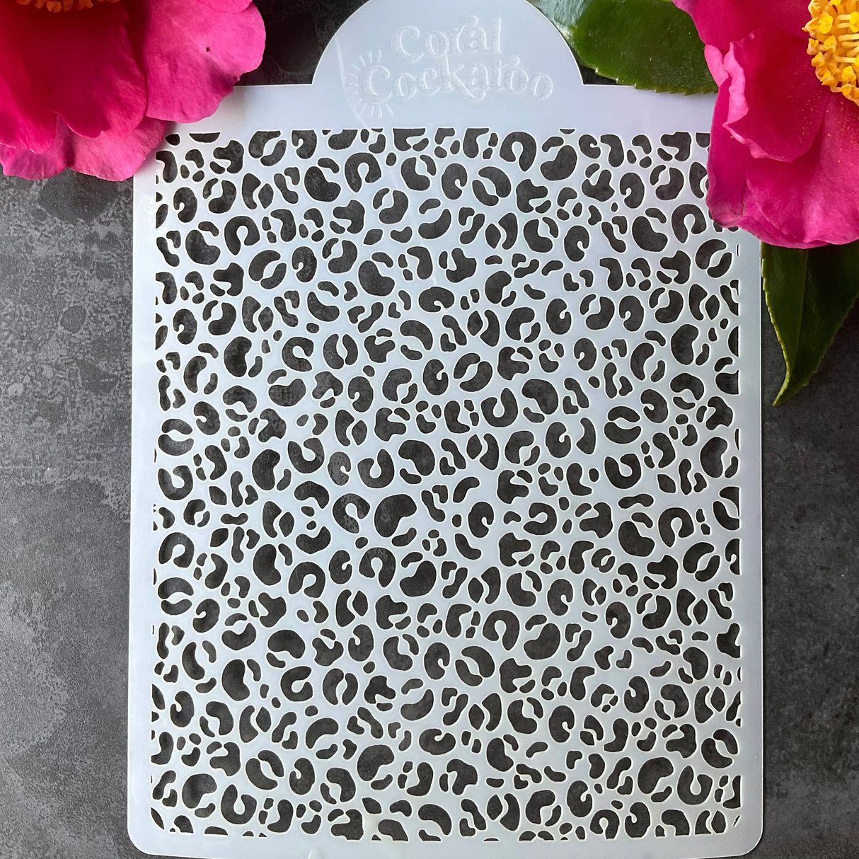 Mini Leopard Spots Stencil (ST035)