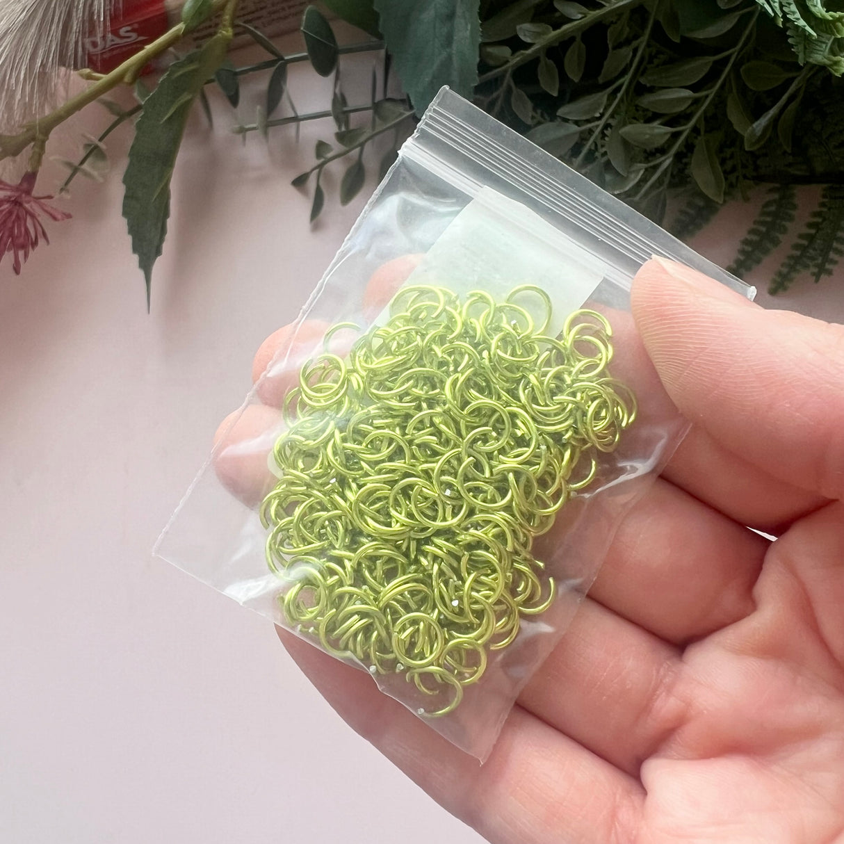 Secret Stash Item - Coloured Jump Rings