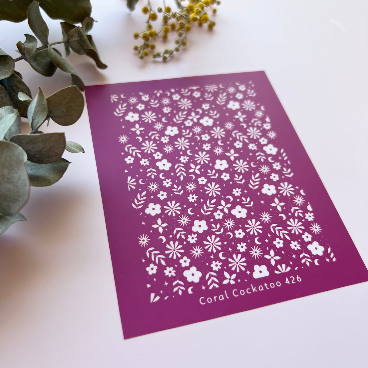 Celestial Blooms (SS426) Silk Screen