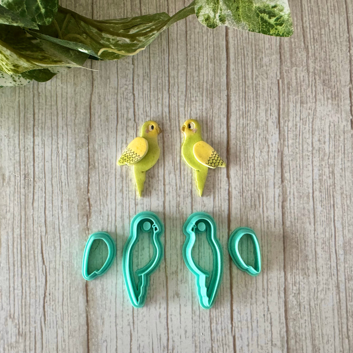 Parrot Bird Stacks Cutter Set