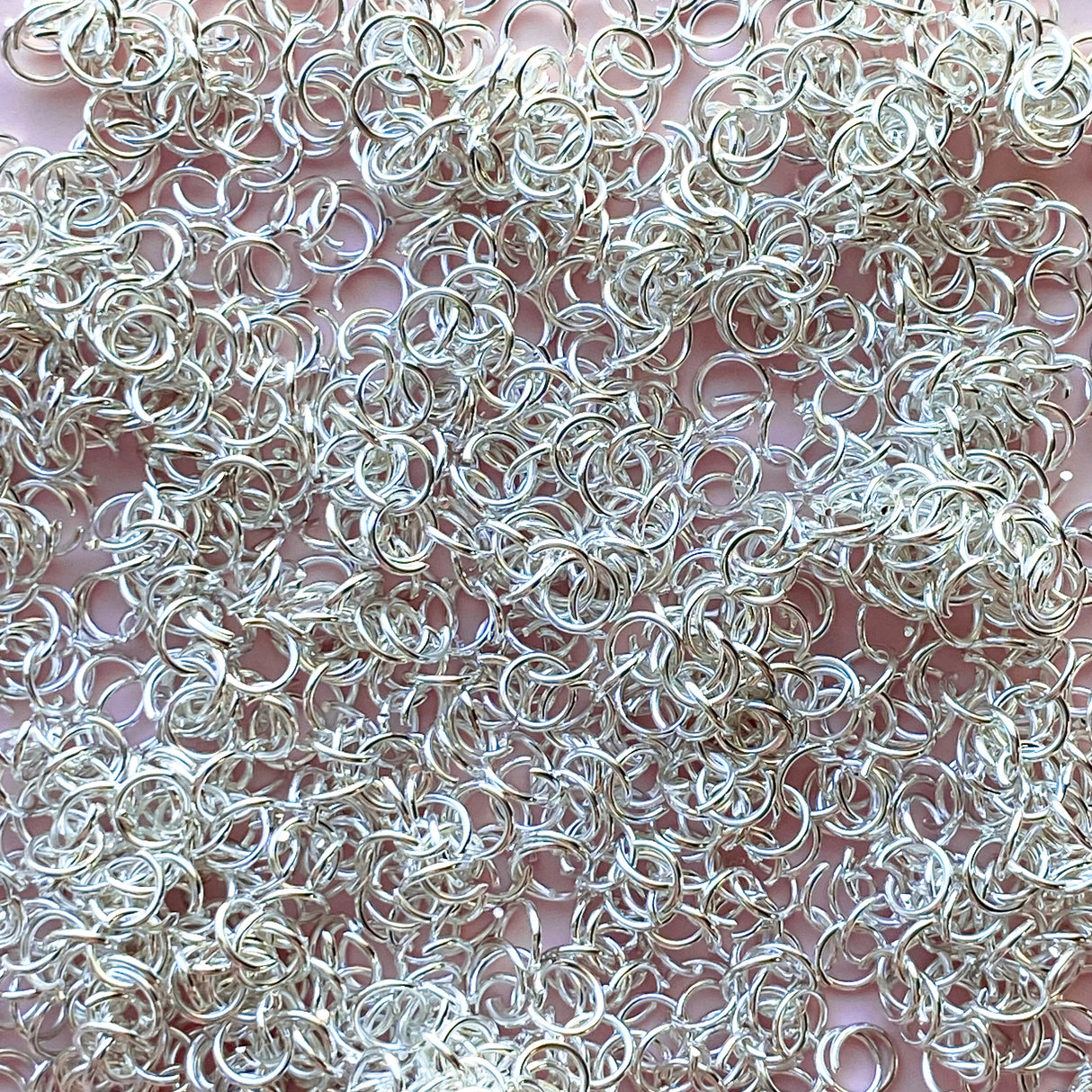Jump Rings - Bright Silver