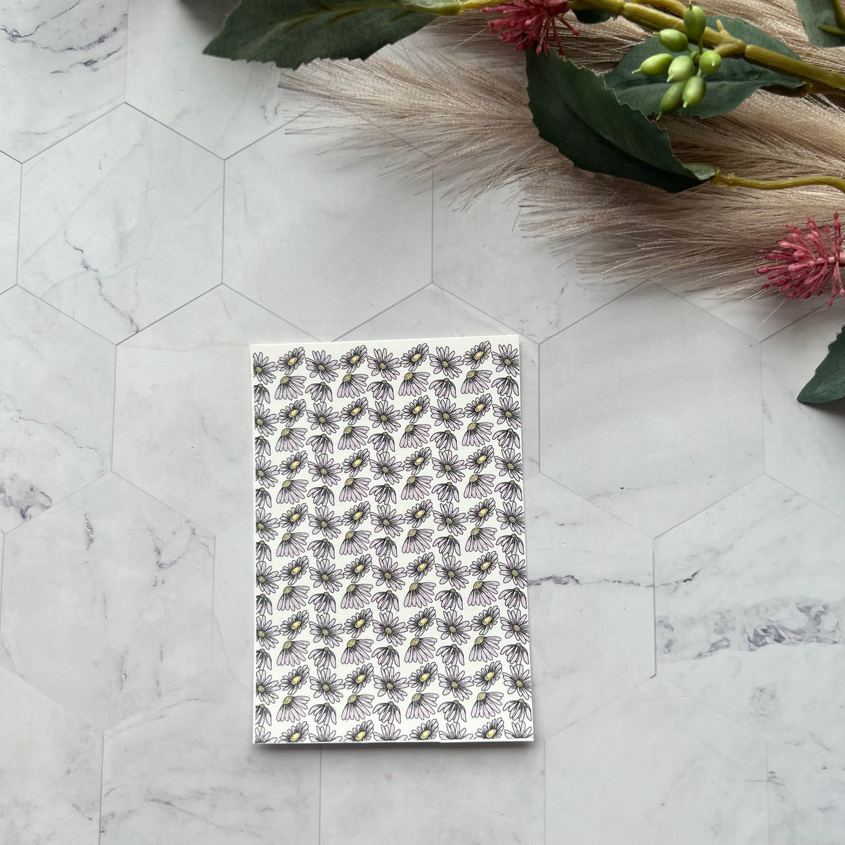 Floating Daisy - Water Soluble Transfer