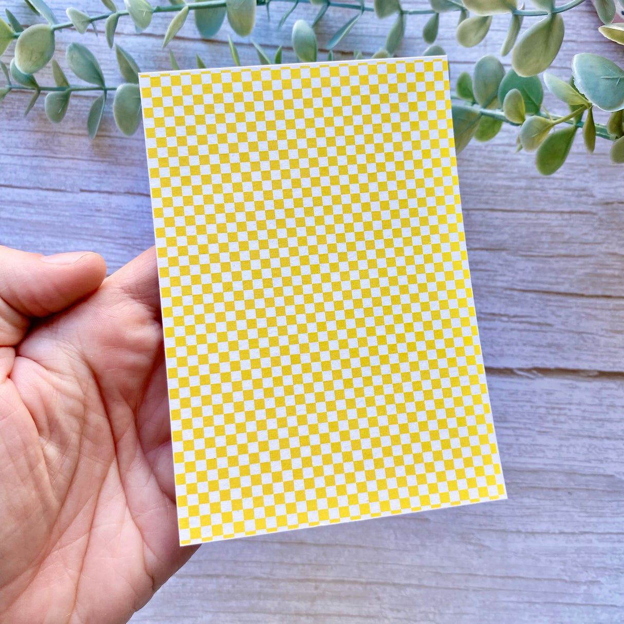 Checkerboard - Water Soluble Transfer