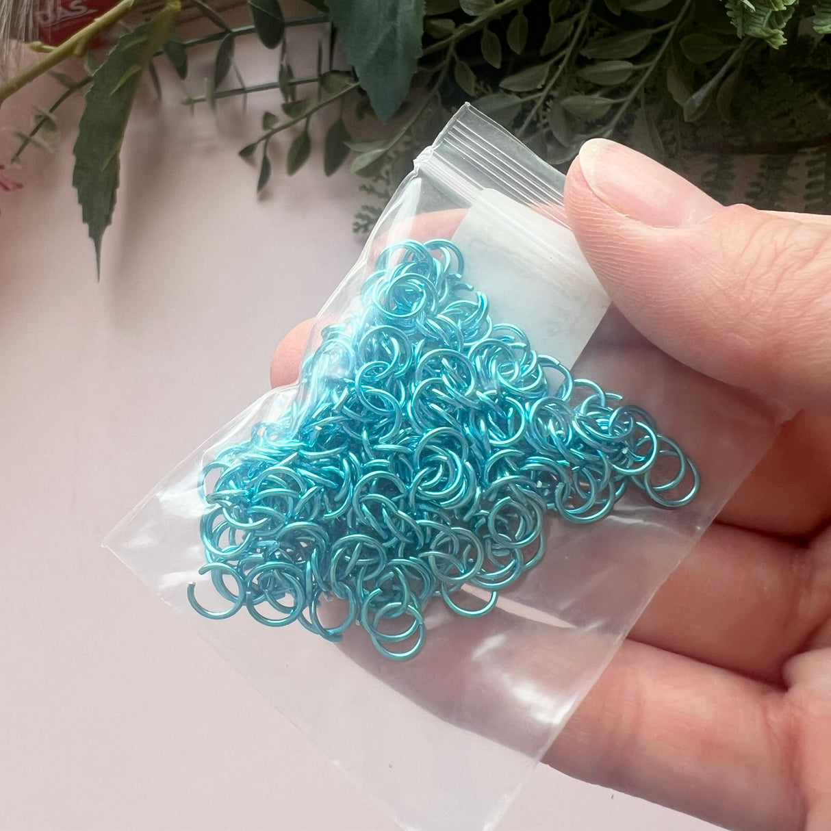 Secret Stash Item - Coloured Jump Rings