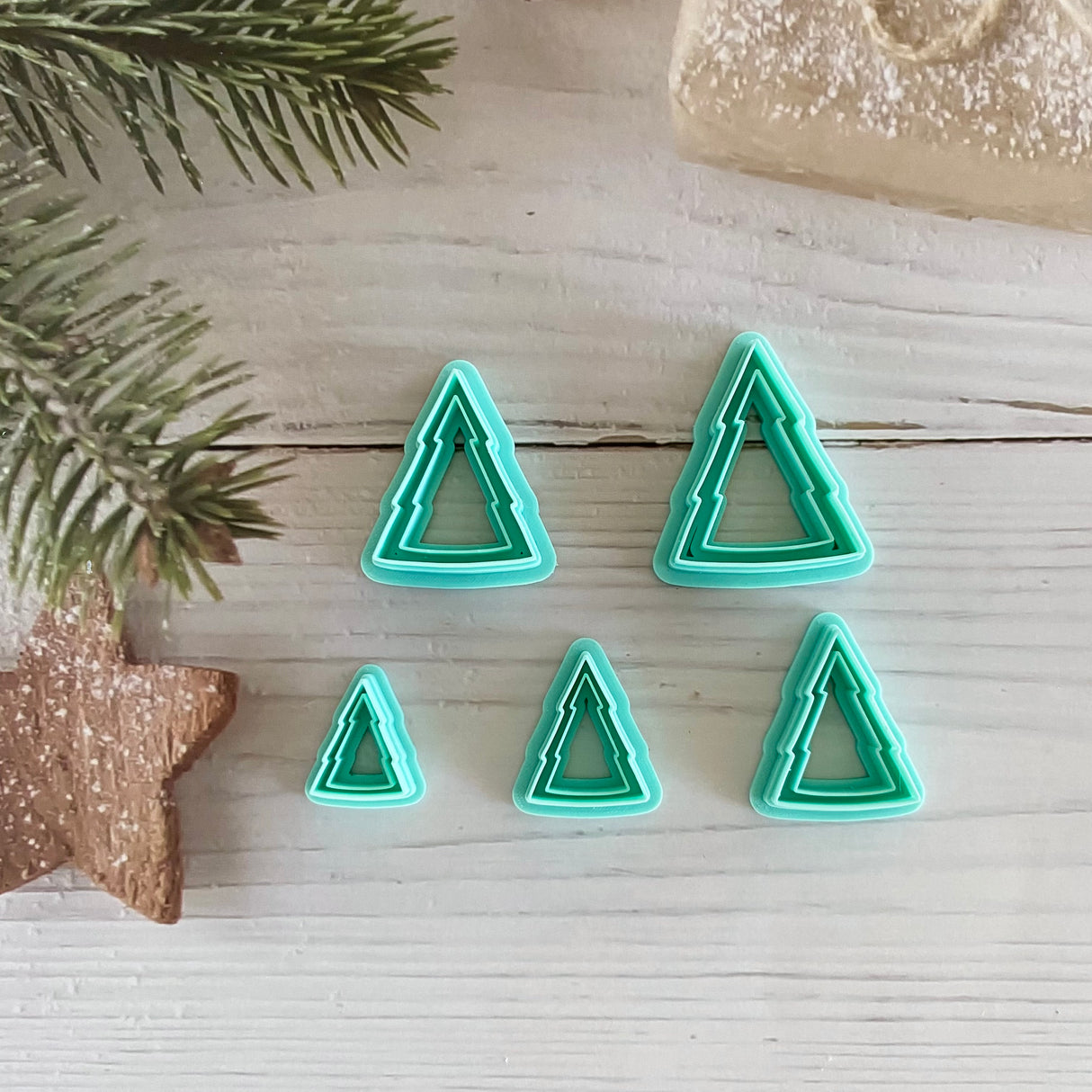 Outlined Christmas Tree Cutter