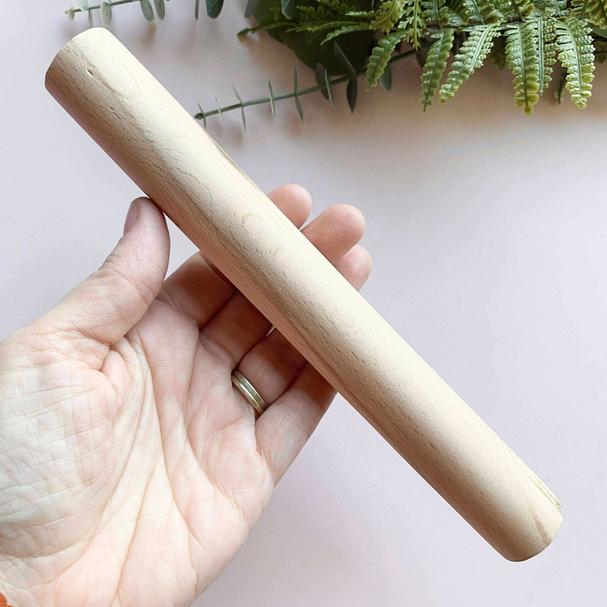 Air-Dry Clay Wooden Roller - 20cm