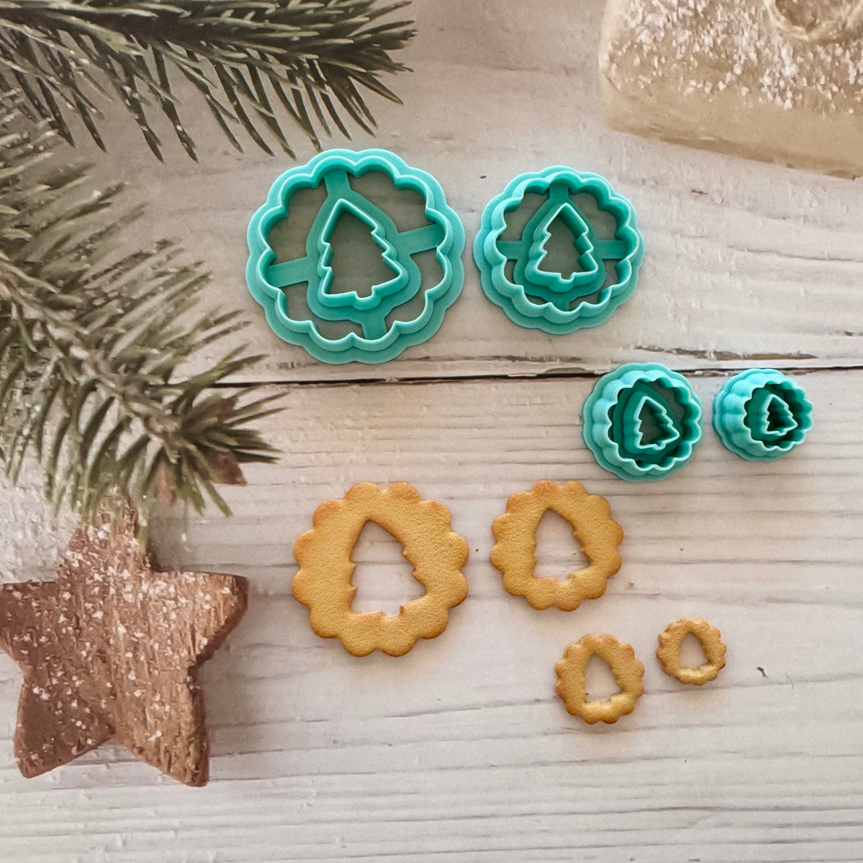 Christmas Tree Jam Fancy Cutter