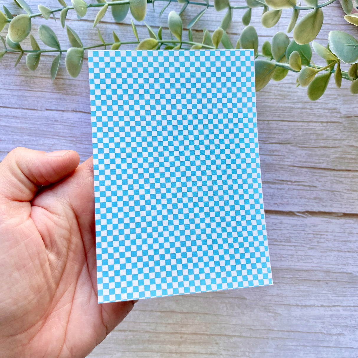 Checkerboard - Water Soluble Transfer