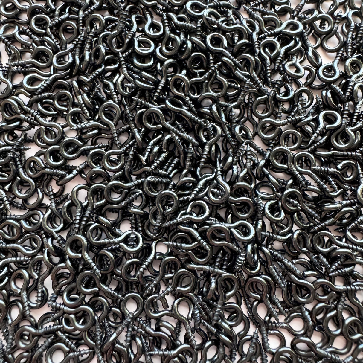 Screw Eye Pins - Black