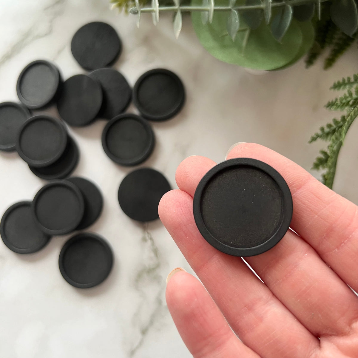 Wooden Bezel Tray - Black Colour (three sizes)