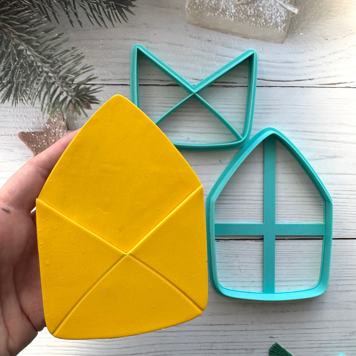 Envelope Square Stacks Decor Cutter - 2 Piece Set