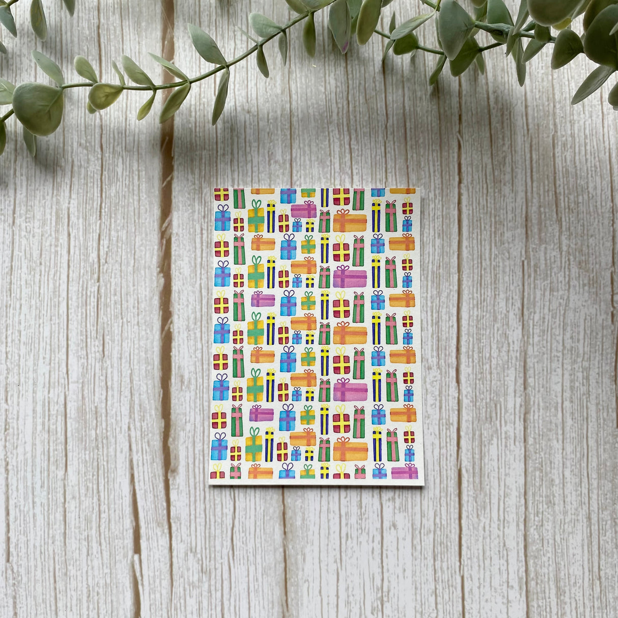 Pretty Present - Water Soluble Transfer