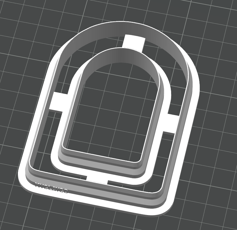 Classic Fridge Frames Cutter Set STL - digital download