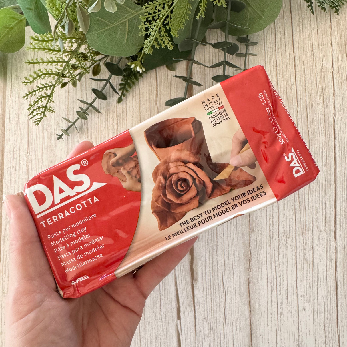 DAS Air-Dry Clay - Terracotta