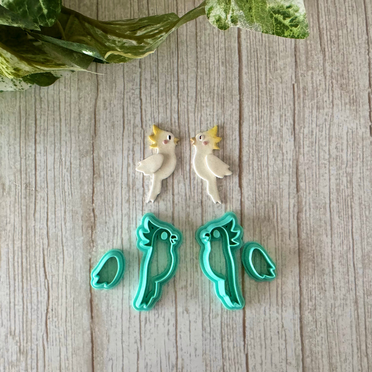 Cockatoo Bird Stacks Cutter Set