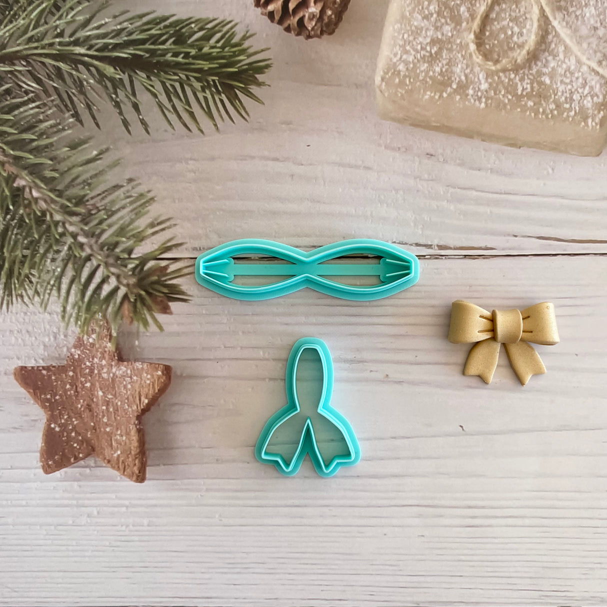3D Dimpled Cute Bow Cutter