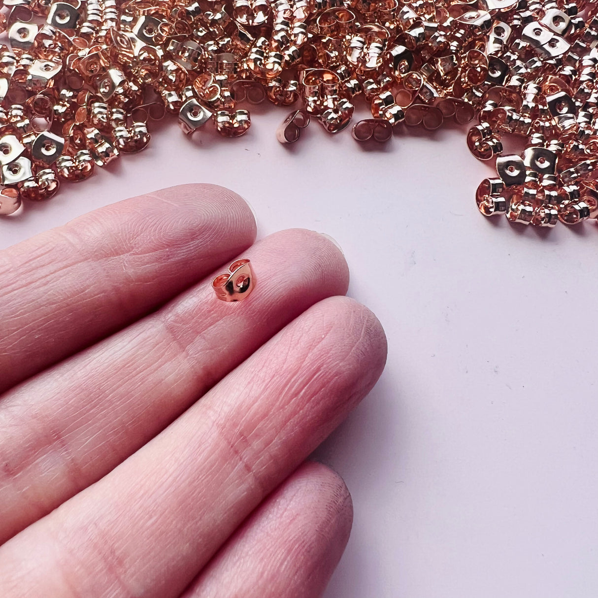 Butterfly Backs - Rose Gold