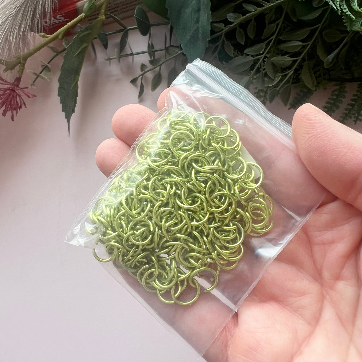 Secret Stash Item - Coloured Jump Rings
