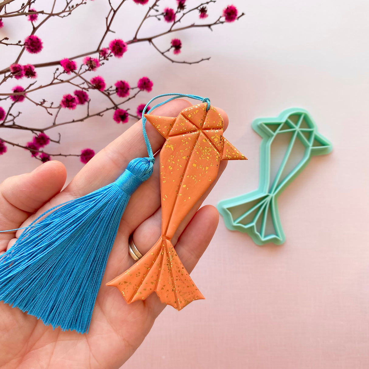 Origami Koi Bookmark Cutter