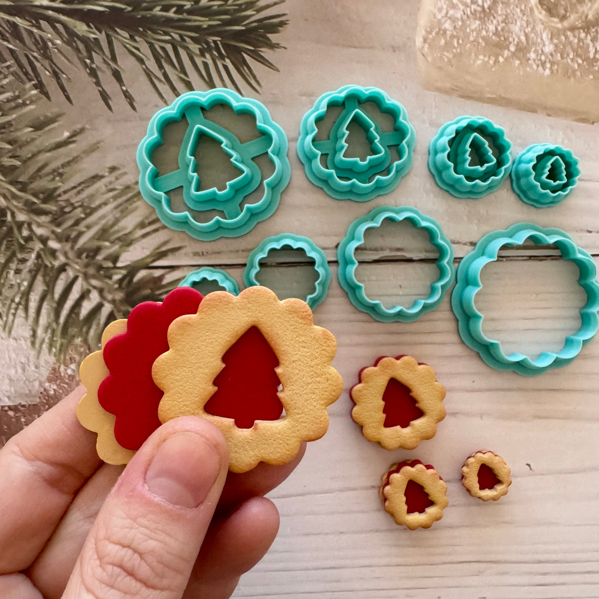 Christmas Tree Jam Fancy Cutter