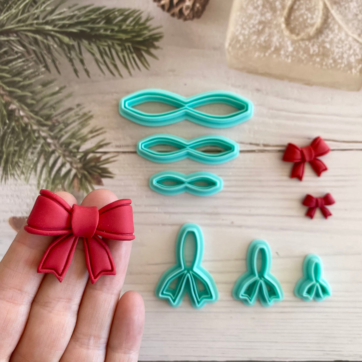 3D Outline Cute Bow Cutter