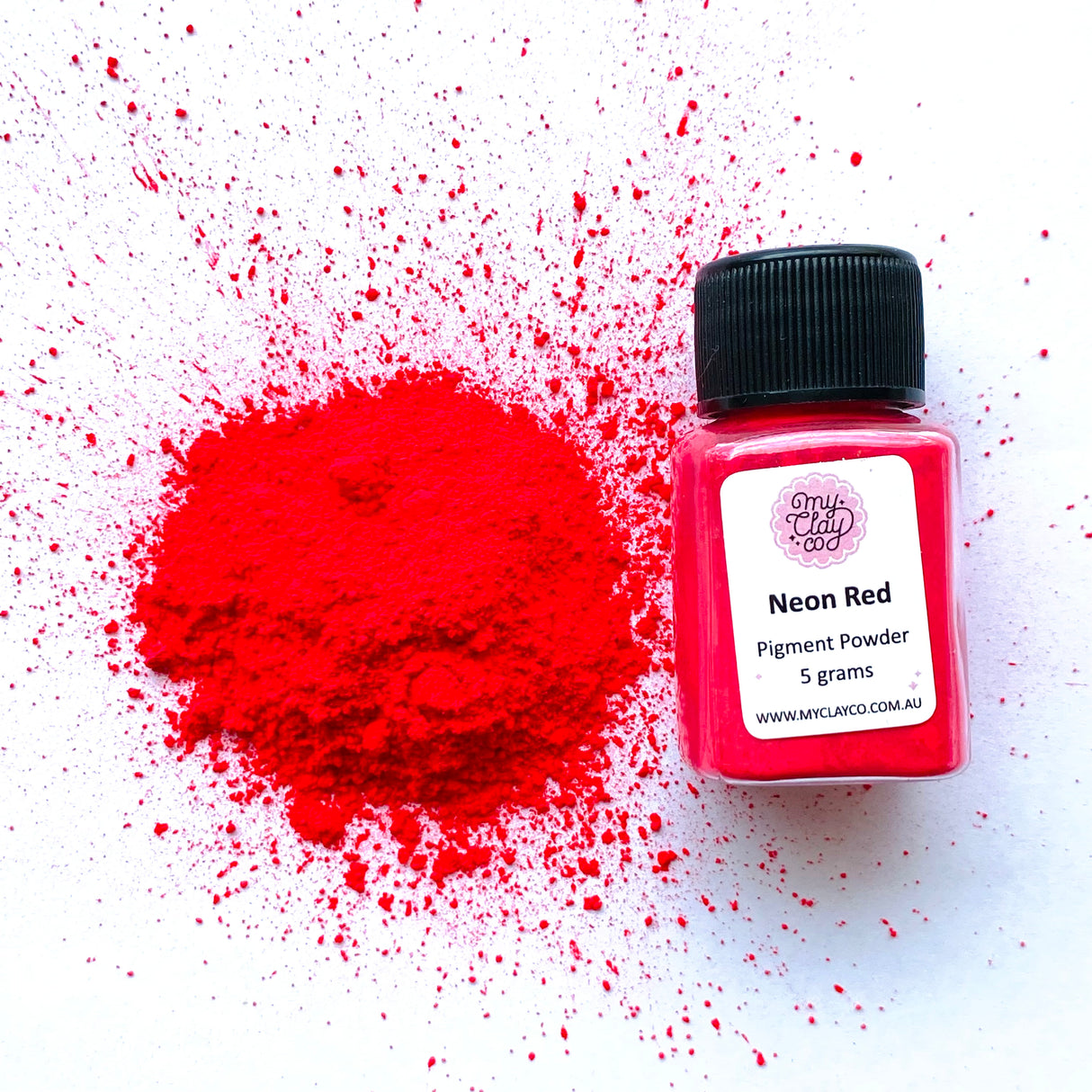 Pigment Powder - Neon Red