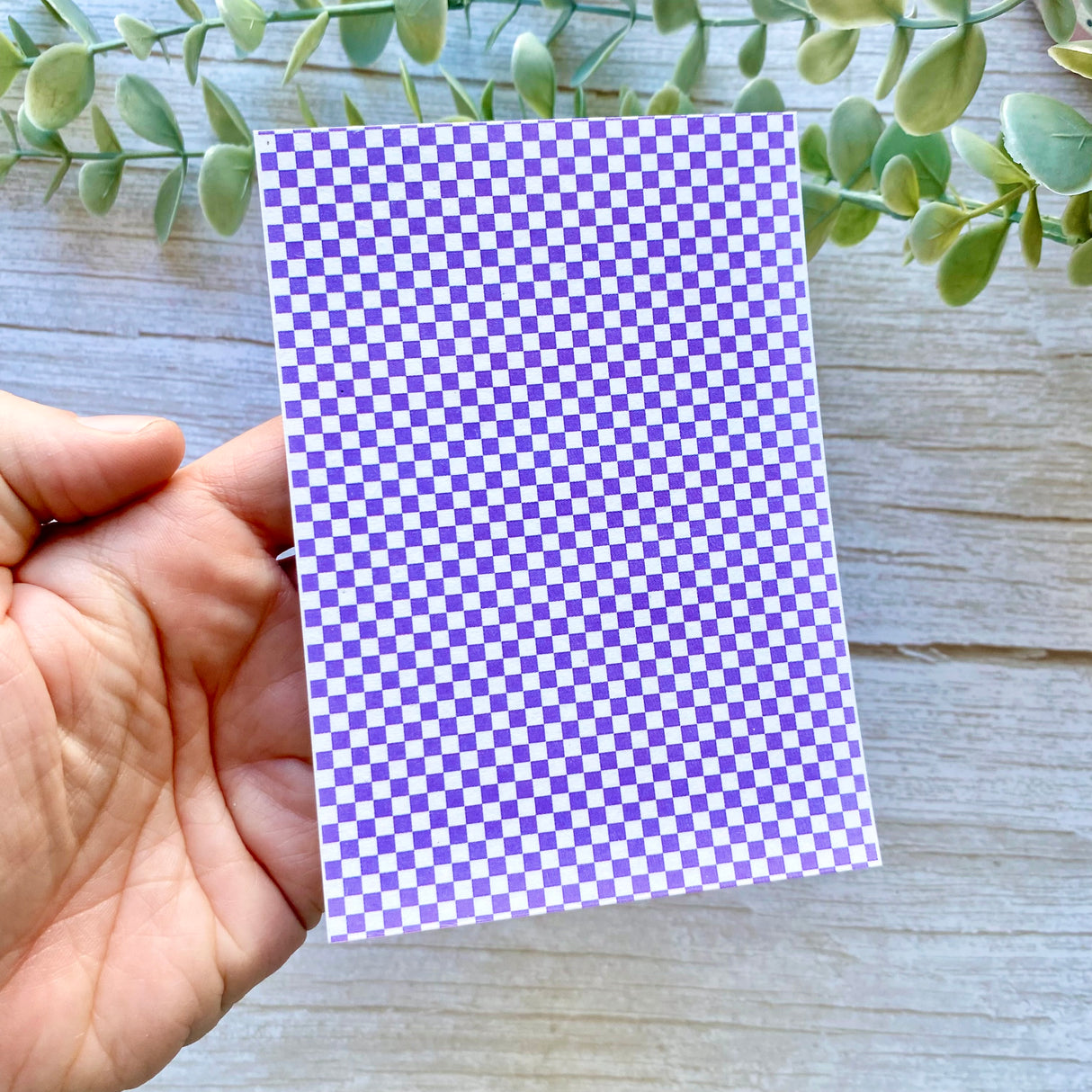 Checkerboard - Water Soluble Transfer