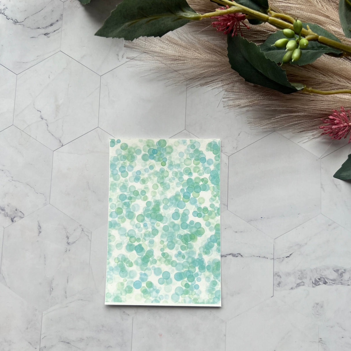 Watercolour Spots - Water Soluble Transfer