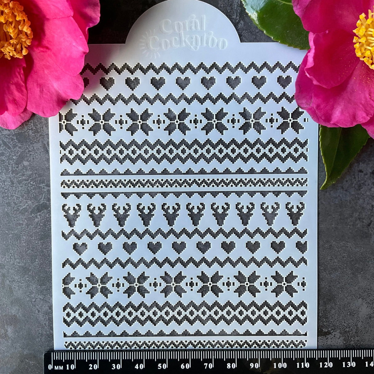 Micro Christmas Sweater Stencil (ST045)