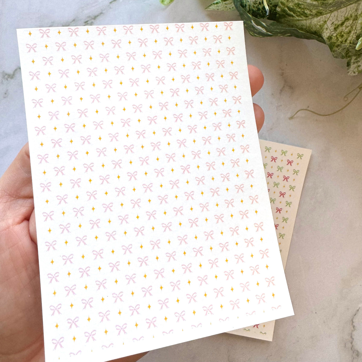 Ribbon Bows - Water Soluble Transfer