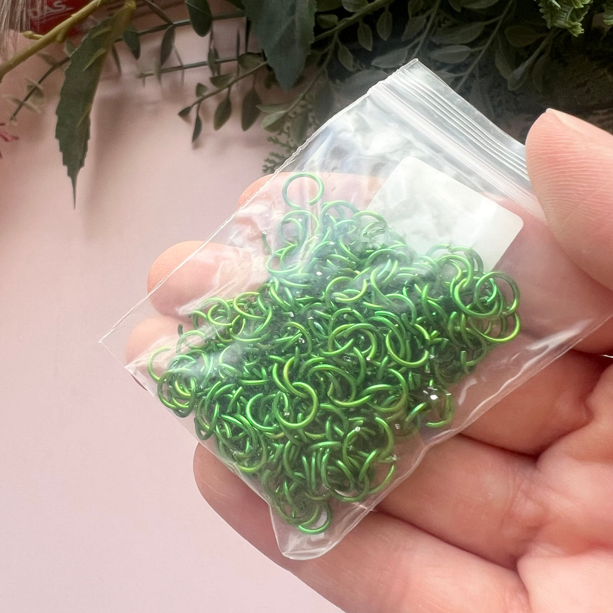 Secret Stash Item - Coloured Jump Rings