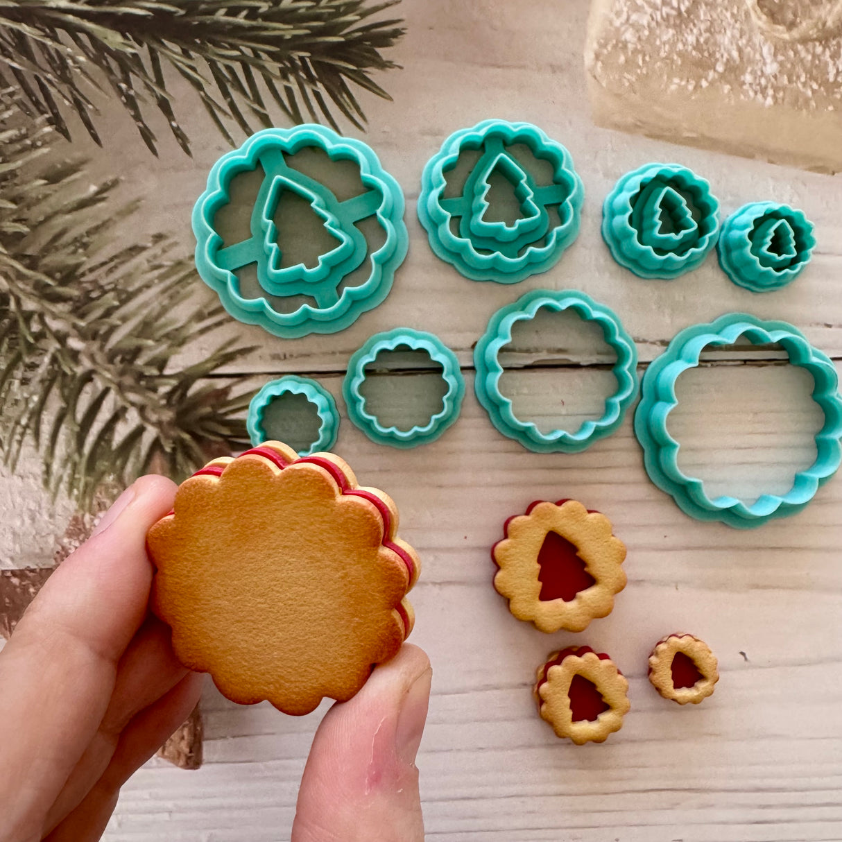 Christmas Tree Jam Fancy Cutter