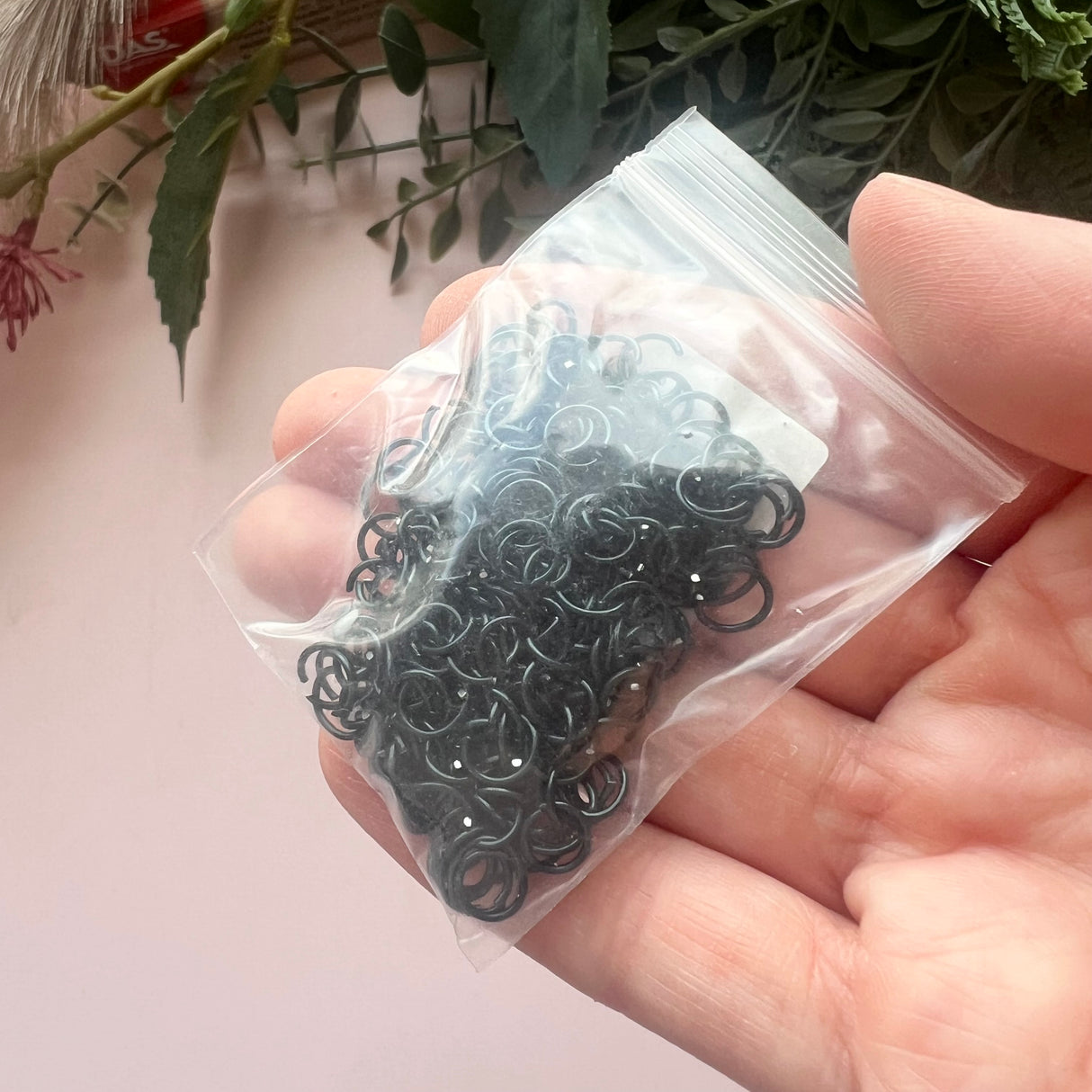 Secret Stash Item - Coloured Jump Rings