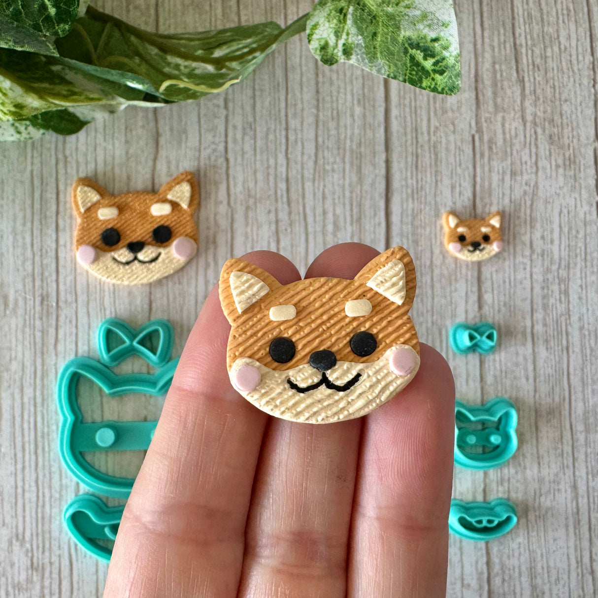 Shiba Dog Stacks Cutter Set