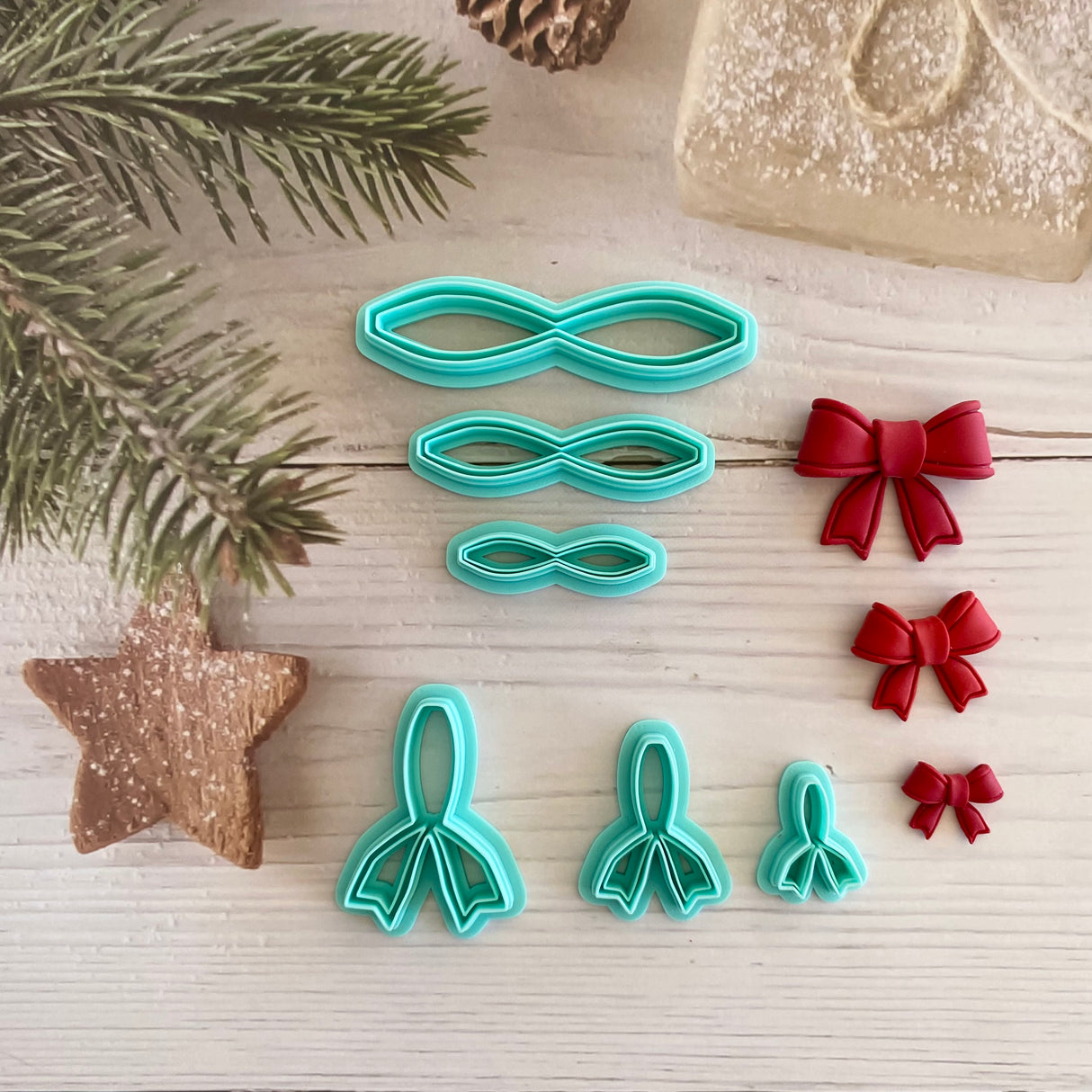 3D Outline Cute Bow Cutter