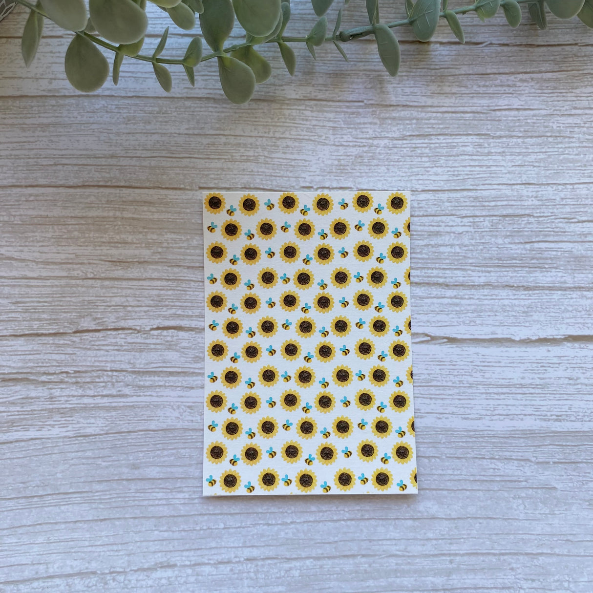 Sunflowers and Bumble Bees - Water Soluble Transfer