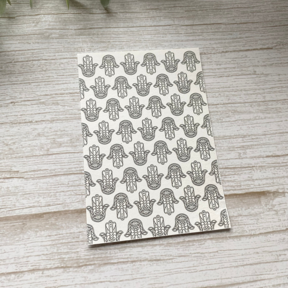 Hamsa Hand Pattern - Water Soluble Transfer