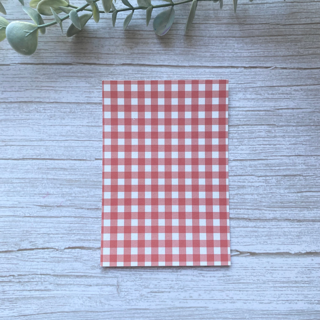 Gingham - Water Soluble Transfer