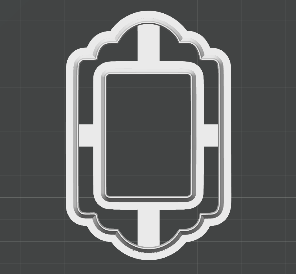 Parlour Fridge Frames Cutter Set STL - digital download