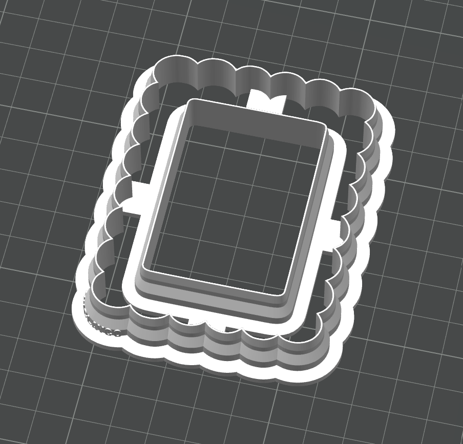 Parlour Fridge Frames Cutter Set STL - digital download