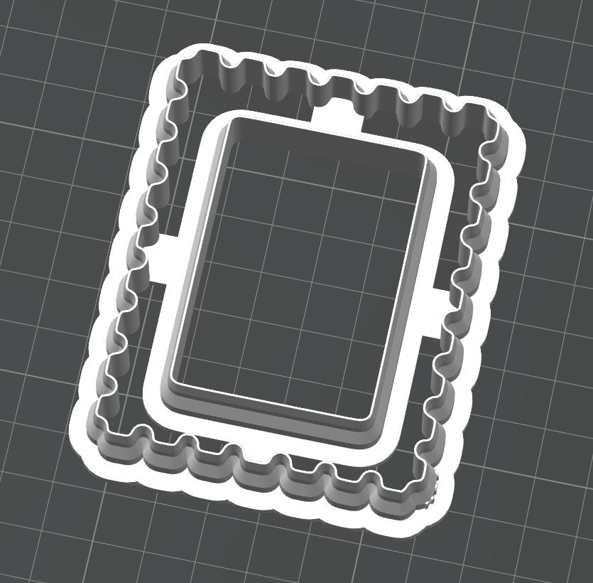 Parlour Fridge Frames Cutter Set STL - digital download