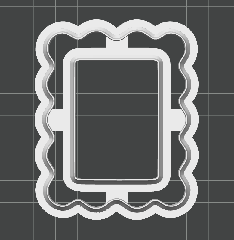 Classic Fridge Frames Cutter Set STL - digital download