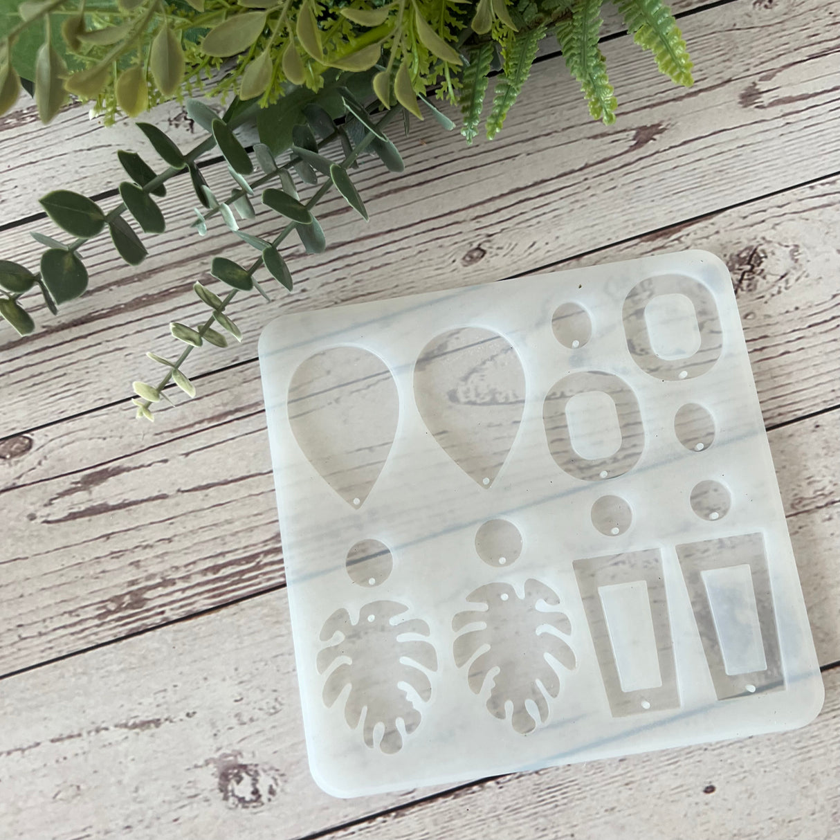 Statement Dangle Earrings Resin Mould