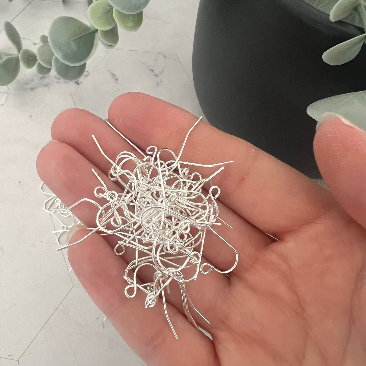 Minimalist Hooks - Bright Silver