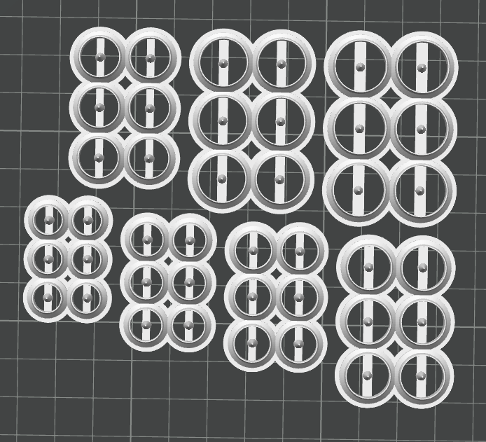 Stud Embedding Multi-Cutter Bundle STL - digital download