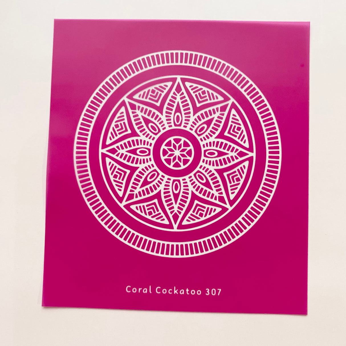 Sundial Mandala Trinket Dish (307) Silk Screen