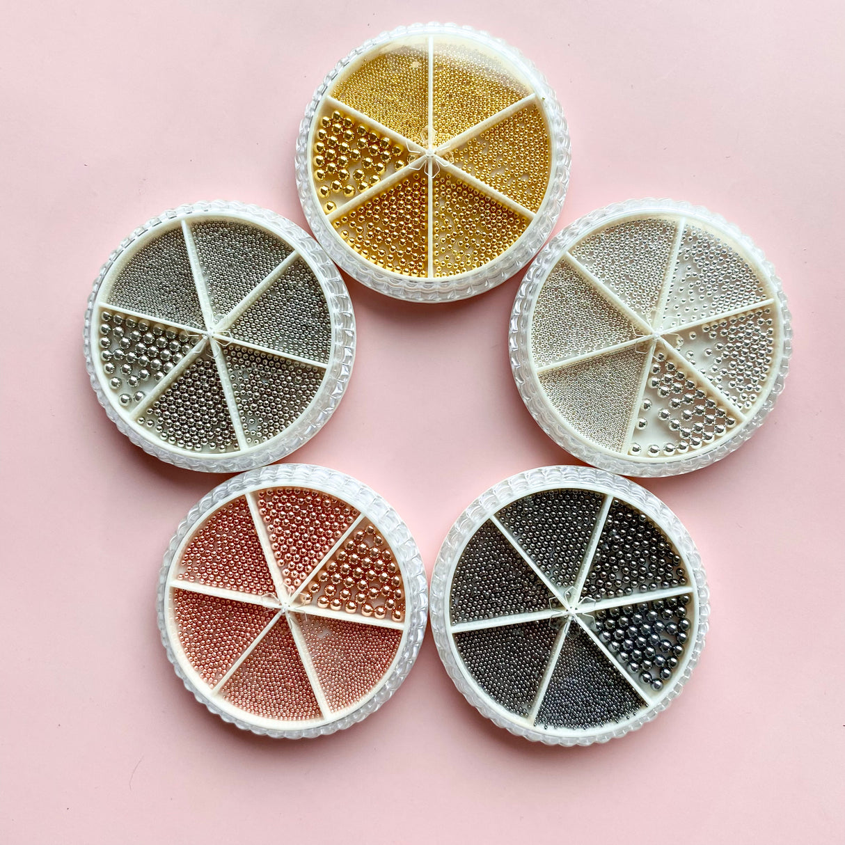 Caviar Beads - Metallics